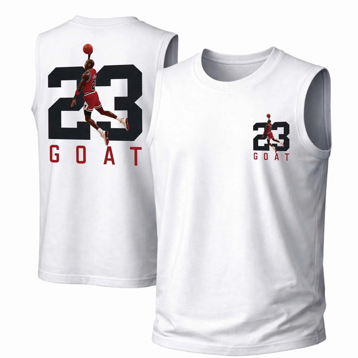 Men's Graphic Sleeveless Tank Top | Casual Cotton Sport Vest for Summer