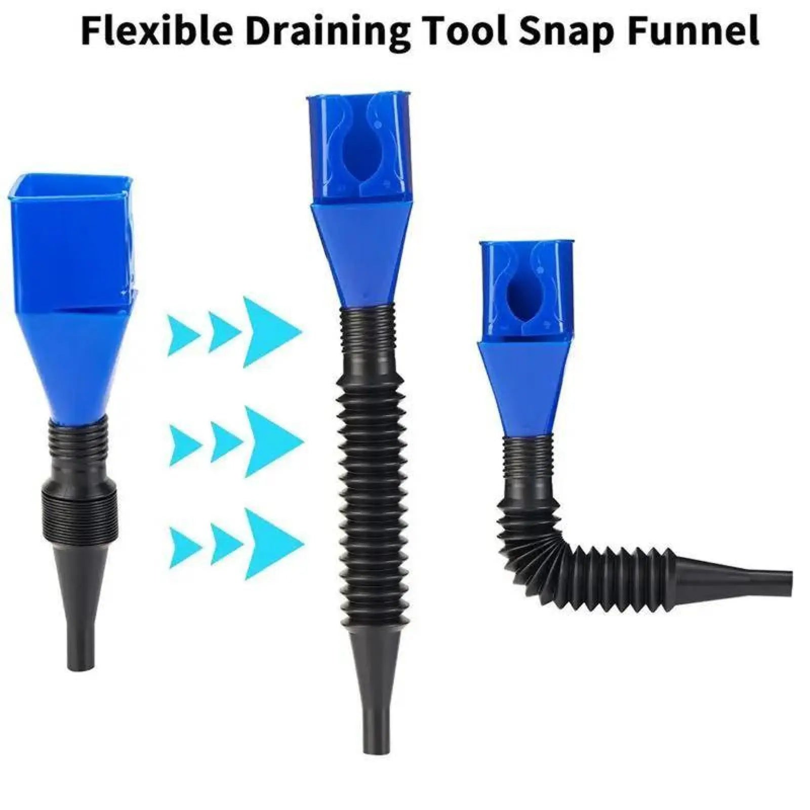 Funnel for Car,Retractable Funnel with Flexible Hose and Filter,Funnel for Oil Change Transfer Tool for Oil,Coolant,Gasoline,For Cars,Motorcycles & Engines.