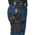 Universal Tactical Right Thigh Leg Holster with Magazine Pouch