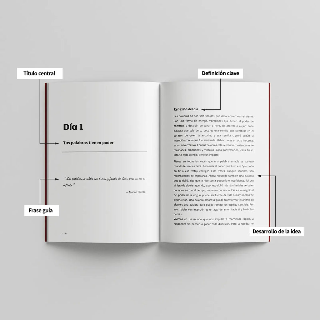 Prycken CÃLLALO : Reto de 30 dias para transformar tuforma de hablar.Heal Relationships Through Words — A Gift-Ready Daily Reading Book for Adults & Self-Improvement Enthusiasts