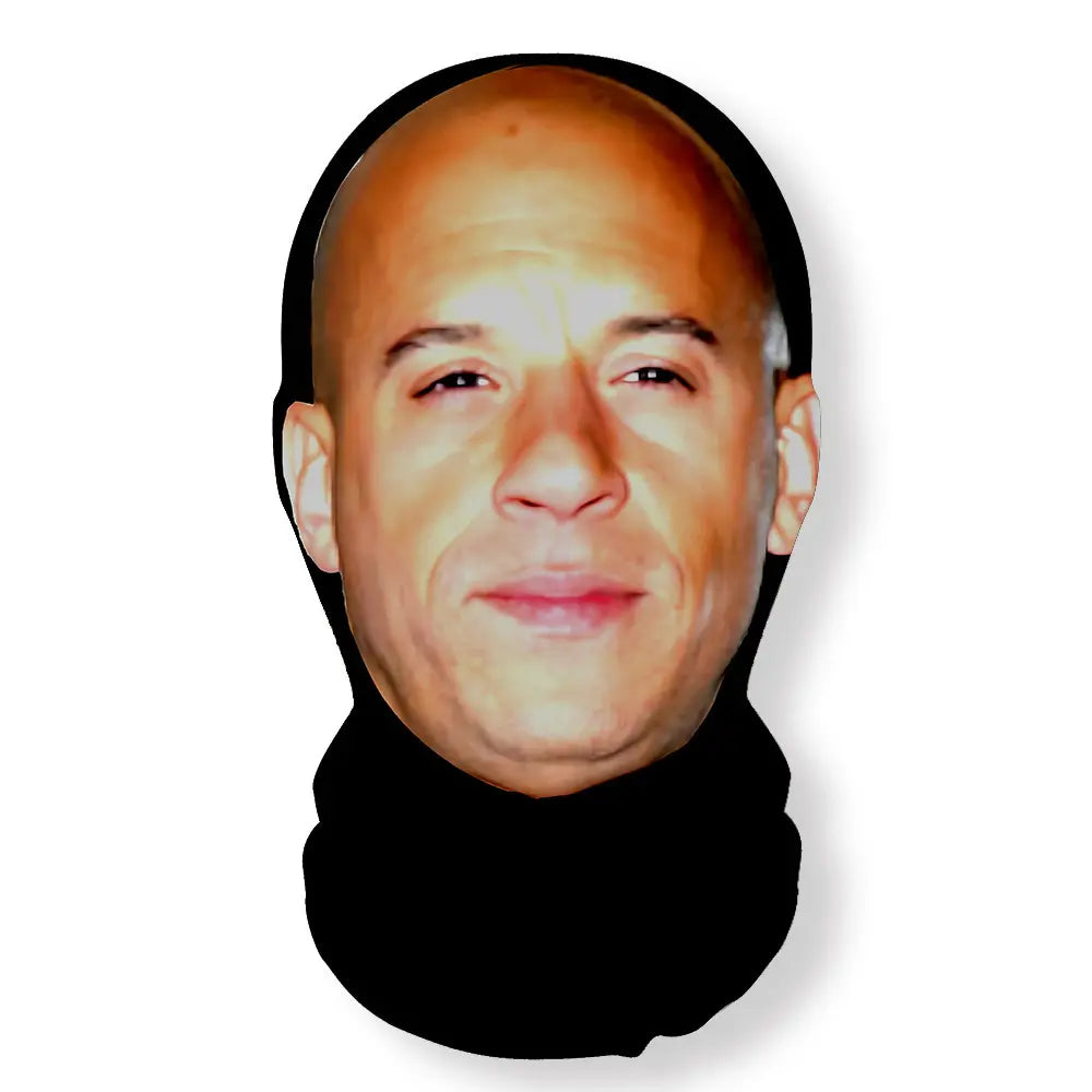 Funny Prank Printed Full Face Mesh Mask for Cosplay & Hip-Hop