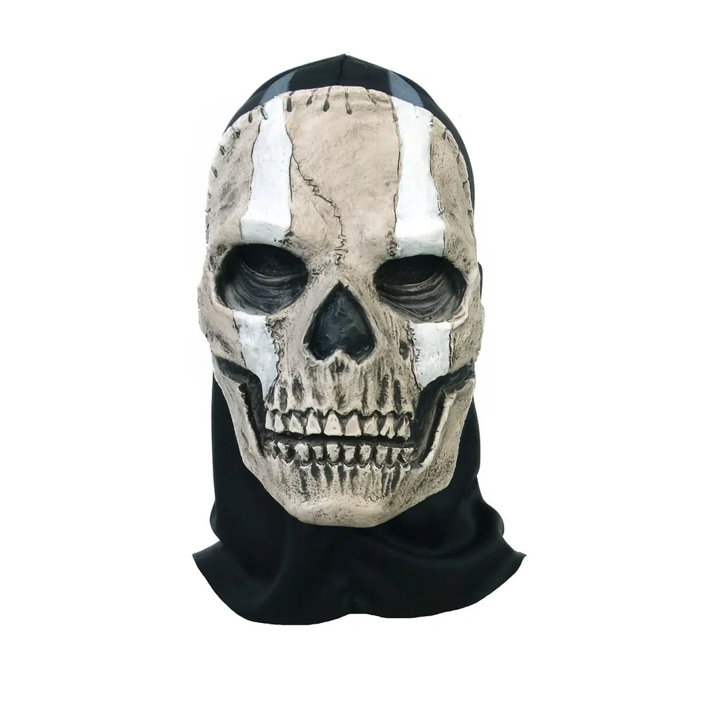 Halloween Skull Mask Prop for Ghost Costume, DIY Halloween Party Decoration, Outdoor Activities Dress-Up, Spooky Realistic Creepy Skeleton Skull Headgear, Party Supplies and Accessories