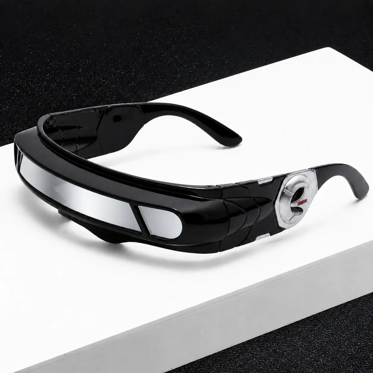 X-Energy Sunglasses Cyclops Future Hero Visor Cyberpunk Eyewear Props, Party Cosplay Festival Comic Game Lens Halloween Costume