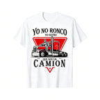 Summer t Shirts I Don'T Snore, I Dream of Being a Latin Dad Truck Men'S T-Shirt