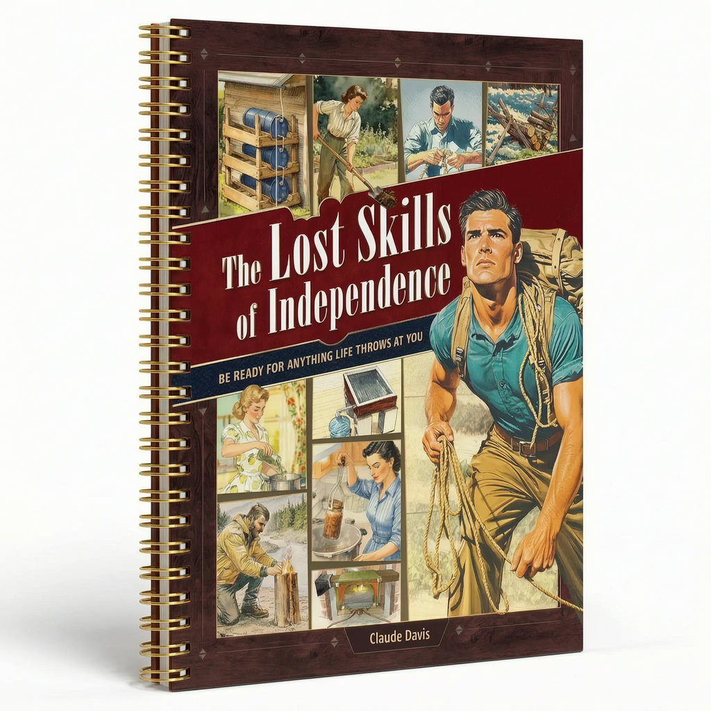 The Lost Skills of Independence Book | 200 Life-Saving Skills for Home Projects, Survival, Emergencies, Food Preservation, Herbal Remedies, Mindset, and More