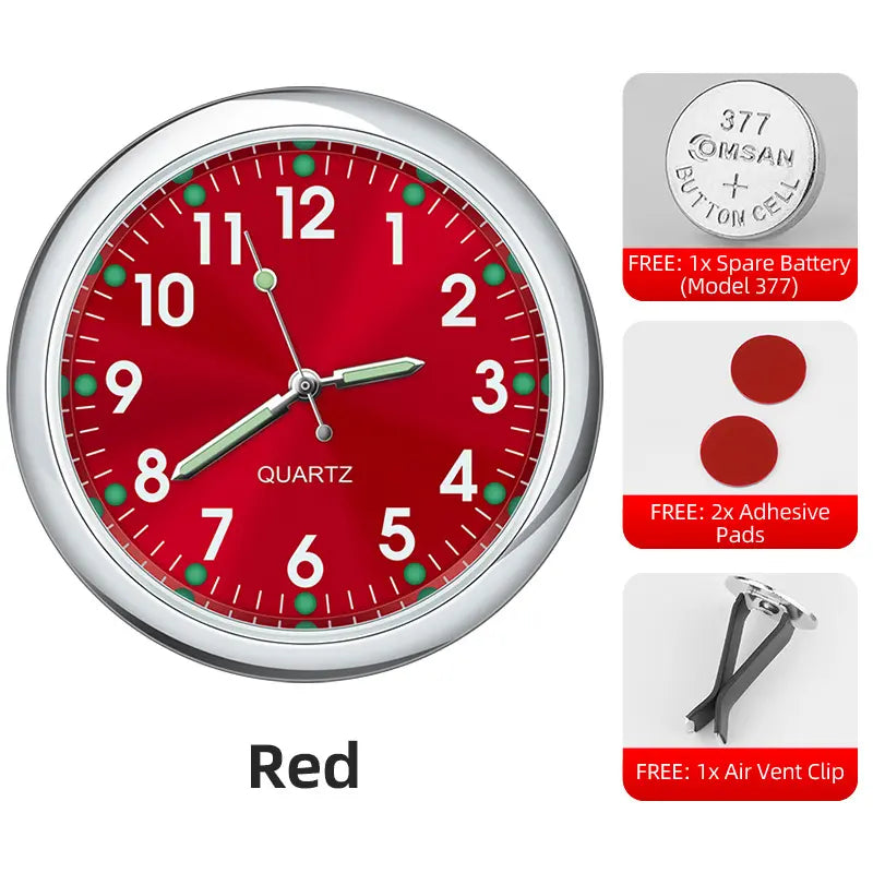 Universal Digital Clock for Car Interior Dashboard