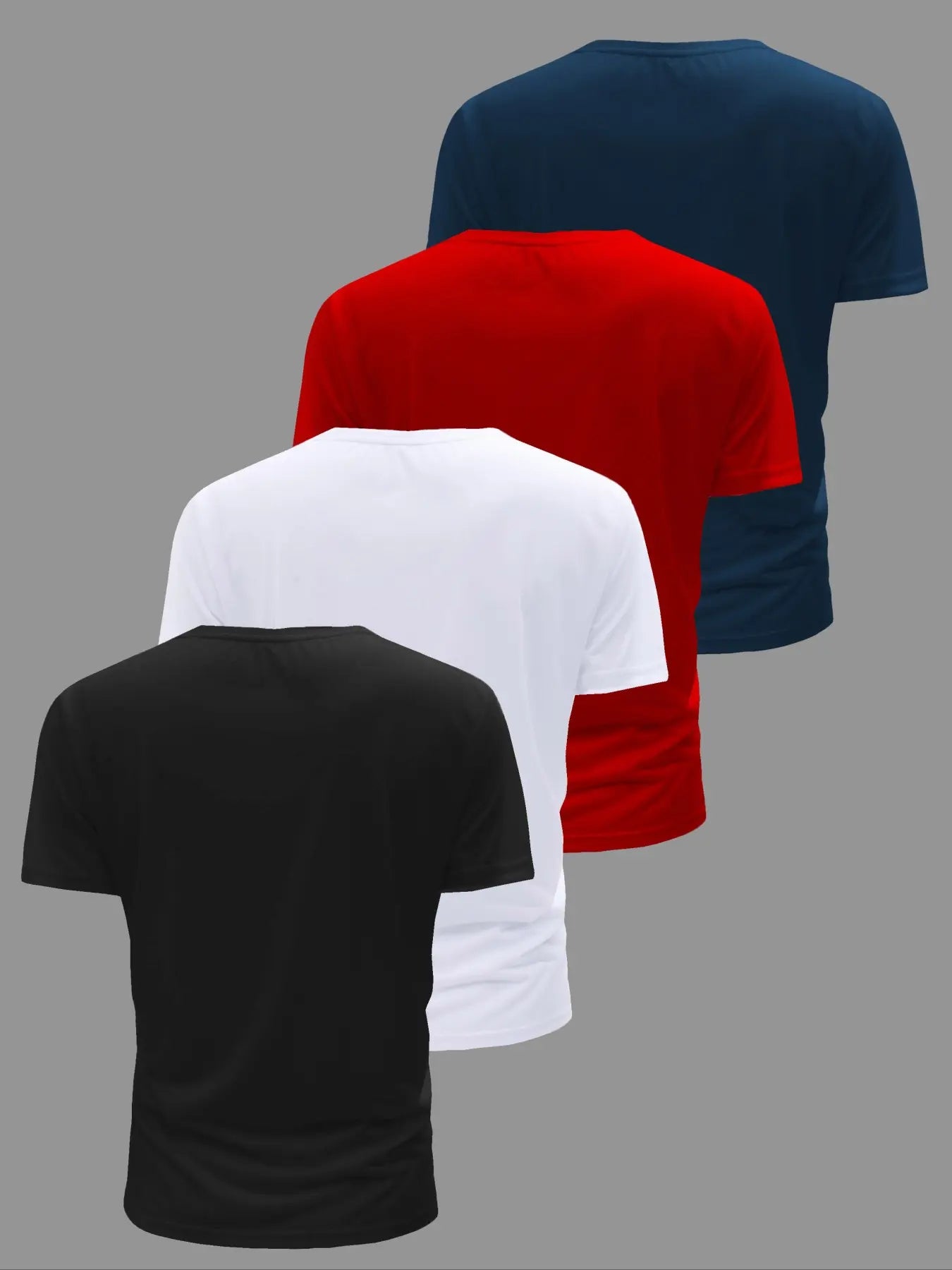 Men's Quick-Dry Sport T-Shirt Set | Breathable Round Neck Gym Training Tops