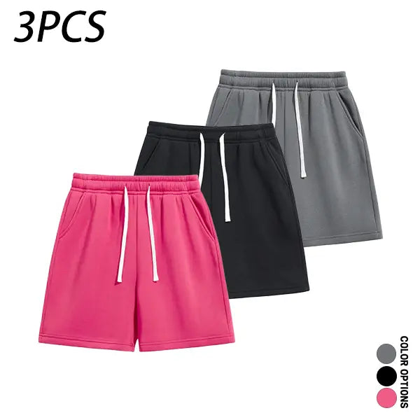 4-Pack Men's Athletic Casual Shorts: Lightweight Everyday Summer Shorts