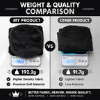 Unisex Long Winter Knee Warmers with Thick Lining and Stretch Fit