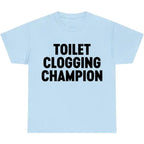 Funny Gag Gift Shirt – Toilet Champion Tee – Humor Graphic T-Shirt