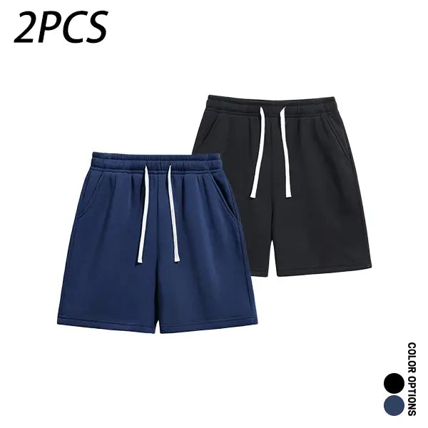 4-Pack Men's Athletic Casual Shorts: Lightweight Everyday Summer Shorts