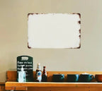 Funny Spanish Slogan Metal Bathroom Sign (7.87x11.81 Inch Vintage Toilet Decor)
