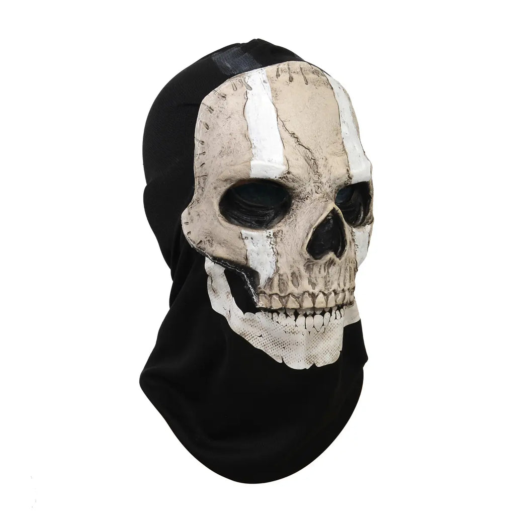 Halloween Skull Mask Prop for Ghost Costume, DIY Halloween Party Decoration, Outdoor Activities Dress-Up, Spooky Realistic Creepy Skeleton Skull Headgear, Party Supplies and Accessories