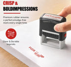 Self-Inking Red Ink Anti-Trump Novelty Stamp