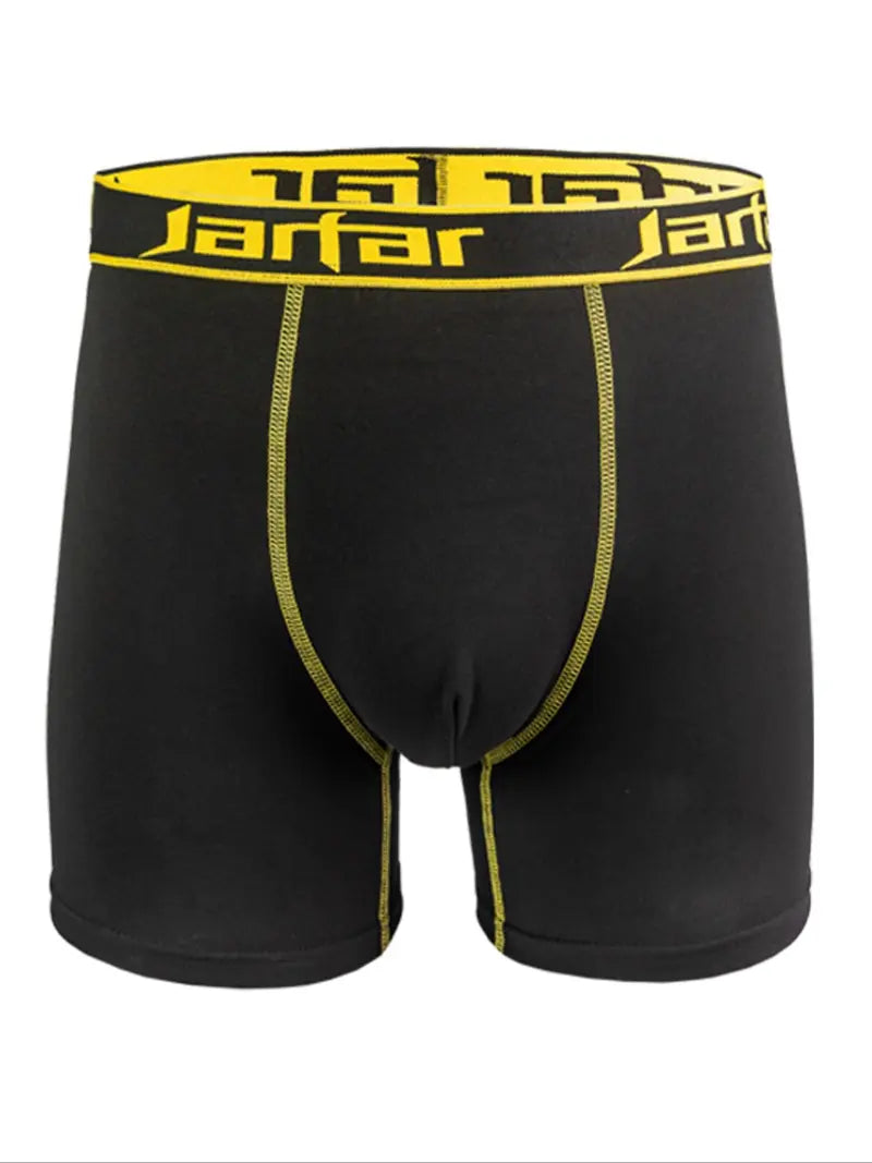 Men's Letter Tape Boxer Brief, Casual Comfy Breathable Underwear for Daily Wear, Men's Underwear for All Seasons