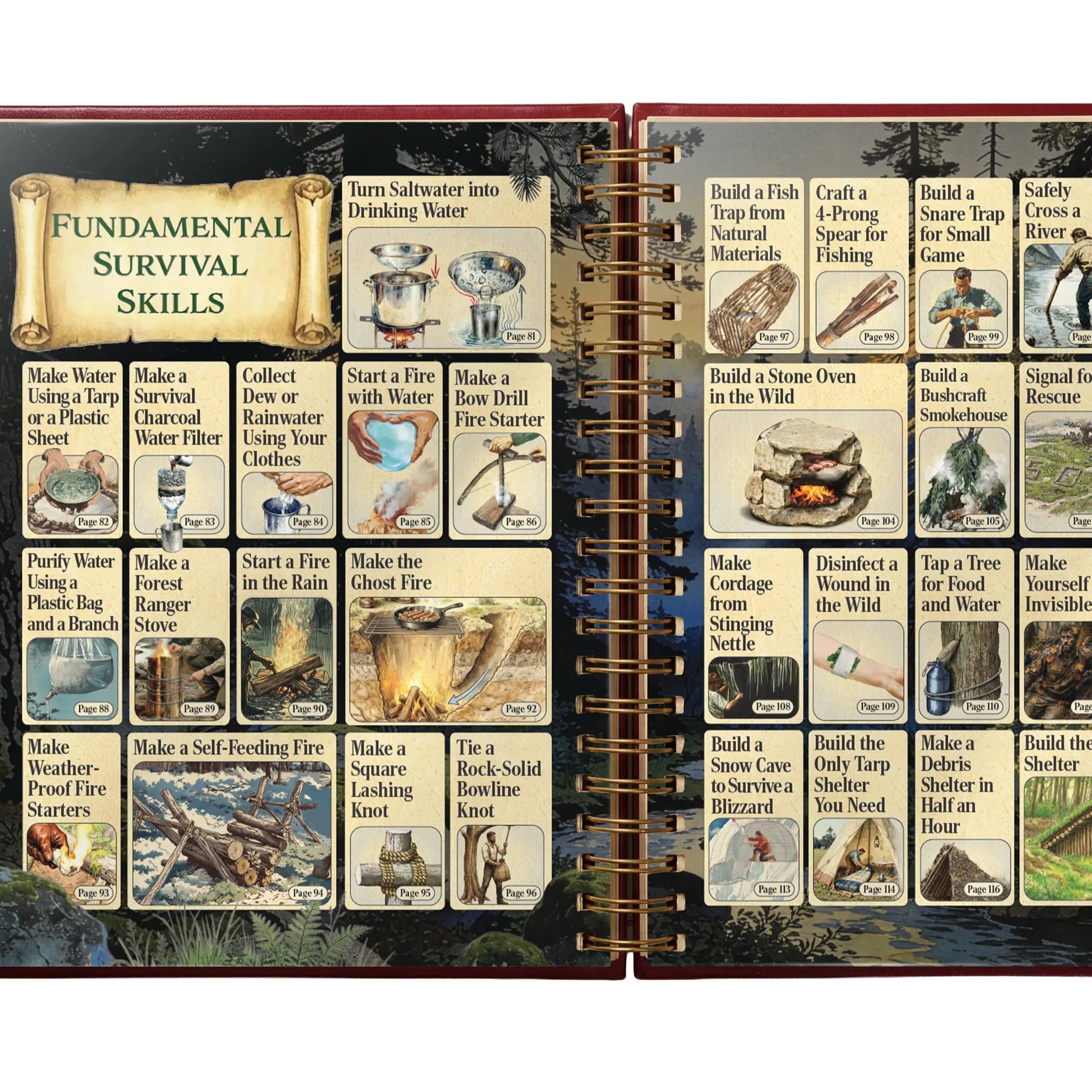 The Lost Skills of Independence Book | 200 Life-Saving Skills for Home Projects, Survival, Emergencies, Food Preservation, Herbal Remedies, Mindset, and More