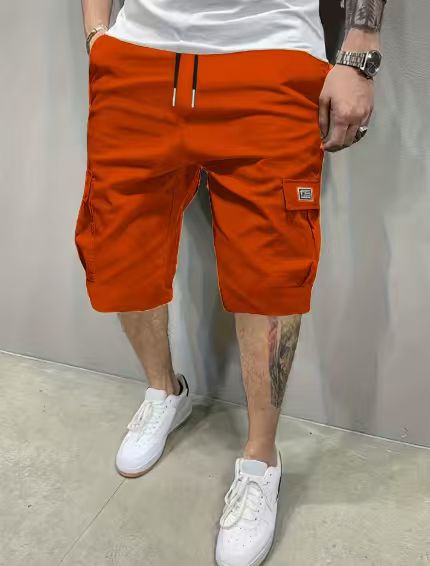 Men's 3-Piece Fitted Casual Shorts Set