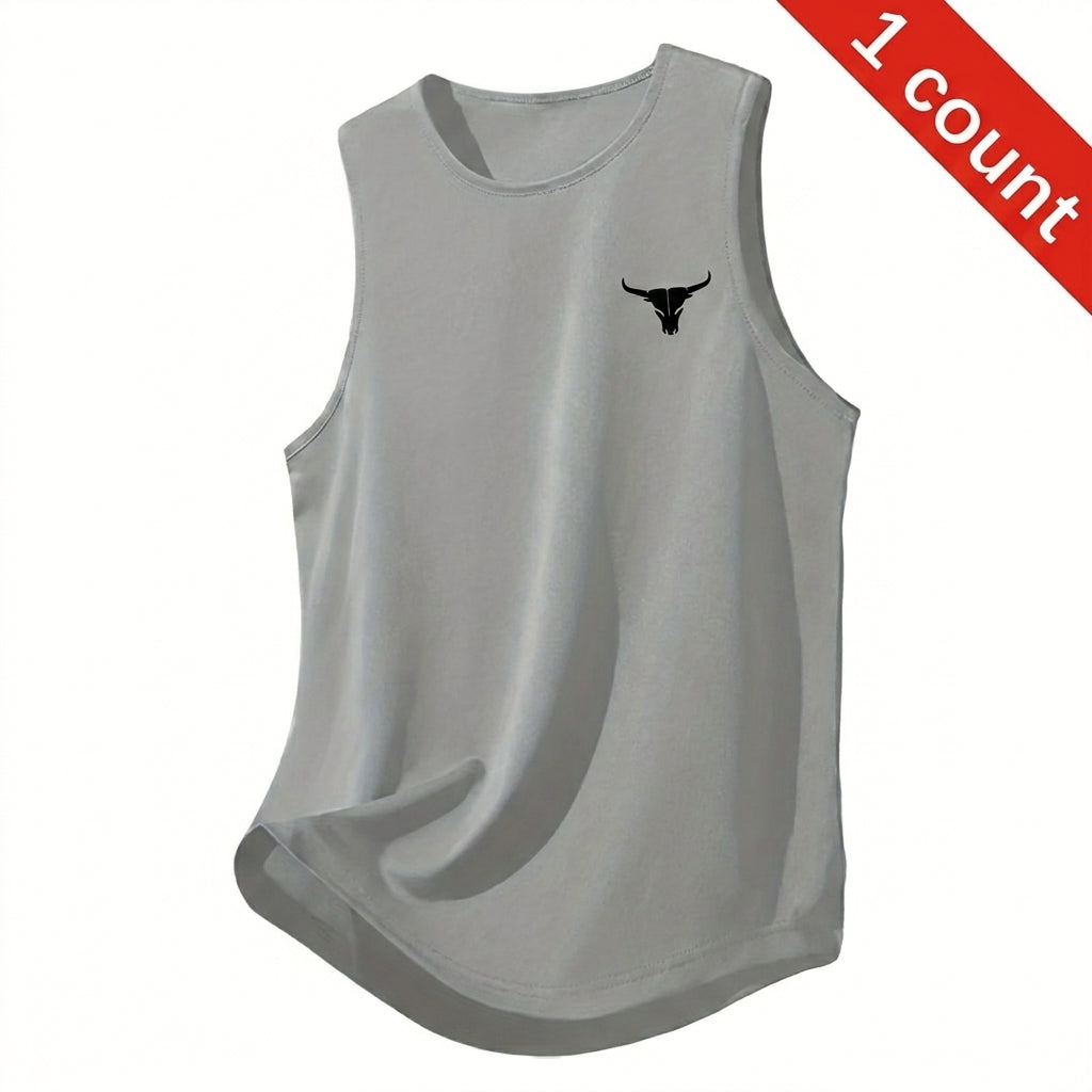 Men's 4-Pack Quick-Dry Loose-Fit Athletic Tank Tops