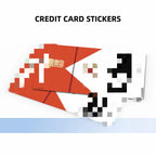 Vintage Style Card Skin Sticker – Slim Waterproof Scratch-Resistant Bank Card Wrap, Easy Apply & Remove