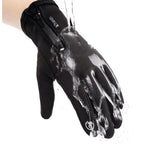Unisex Windproof Touchscreen Fleece Gloves for Winter Outdoor Activities