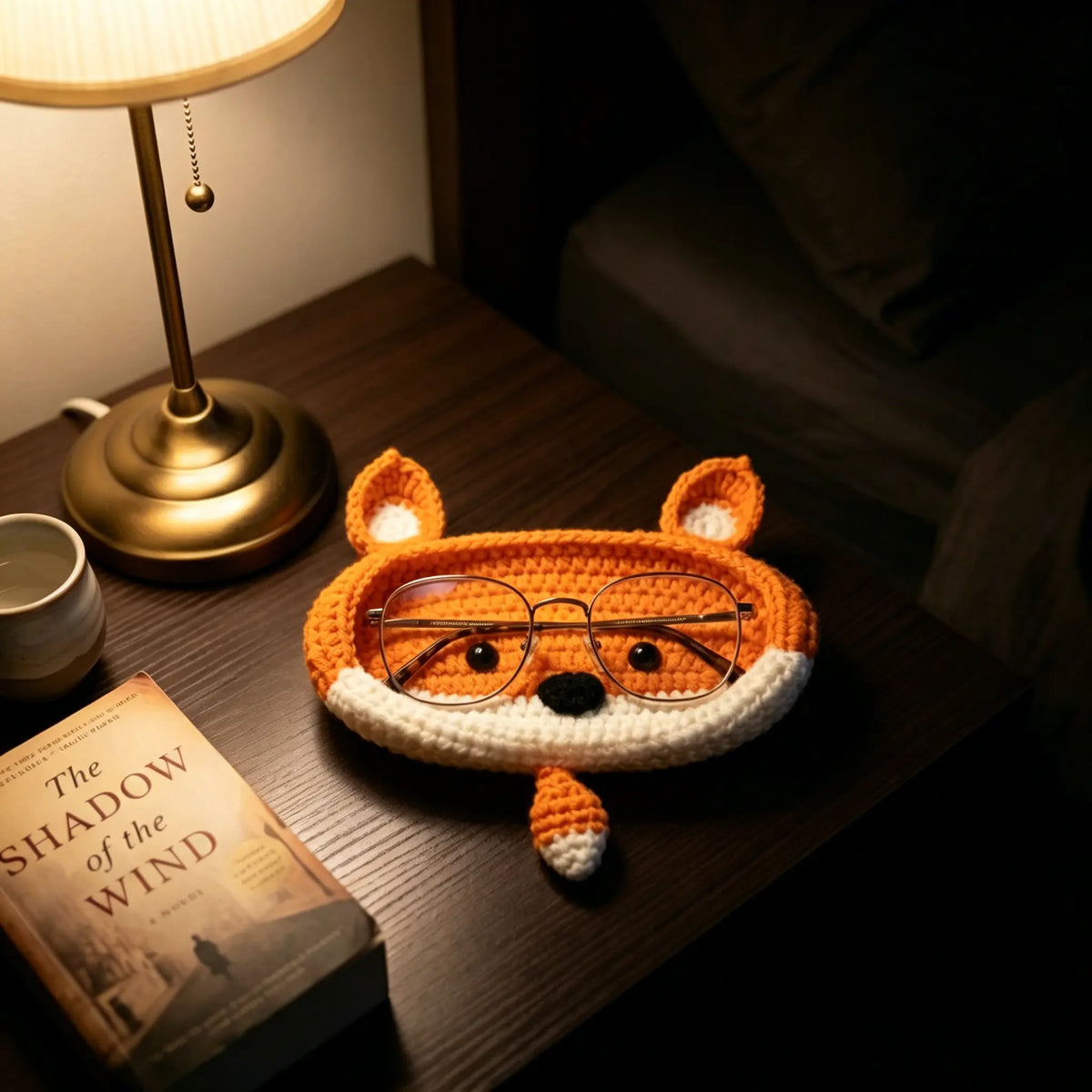 Crochet Animal Glasses Holder & Portable Case (Bunny/Bear/Lamb)