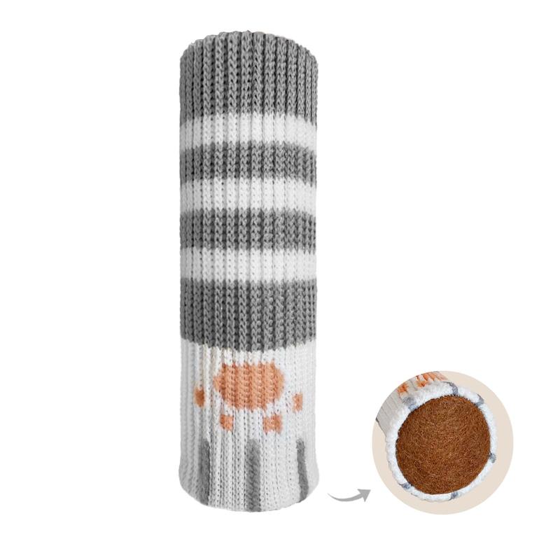16/24 Pcs Knit Chair Leg Floor Protectors, Anti-Scratch Furniture Leg Protectors for Hardwood Floors, High Stretch Fits Round and Square Legs, Floor Protection, Chair Leg Socks, Chair Socks