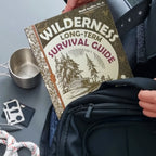 Wilderness Long-Term Survival Guide Hiking Foraging Book