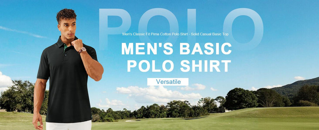 AMZPURE Men's 3-Pack Polo Shirts, Casual Short Sleeve Solid Cotton Menswear Tops, Soft Breathable Comfort Fit for Work and Golf sohochic style