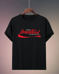 Clever Faith & Pop Culture Mashup Top - ‘Enjoy Jesus’ in Vintage Soda Script for a Thought-Conversation Street Style,Four-season casual short-sleeved T-shirt, sports T-shirt, sport and casual wear, home and casual wear.