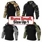 Men's Quick Dry Breathable Camo Long Sleeve Shirt for Hiking
