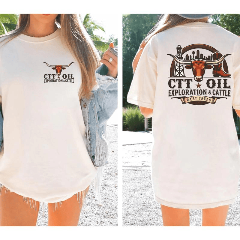 CTT Oil Exploration & Cattle T-Shirt, Hoodie, Sweatshirt