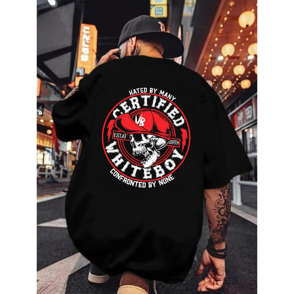 Certified Whiteboyy Hatedd By Many Confronted By None Ver 2 Hoodie