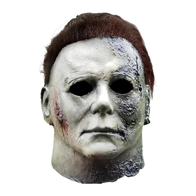 Michael Myers Mask & Scary Skull Mask, Halloween Horror Masquerade Men's & Women's Cosplay Party Mask, Bloody Michael Myers & Scary Skull Adult Costume Scary Cosplay The terrifying atmosphere is at its peak