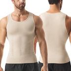 1/2/3/4 Pack Menswear Shapewear Compression Tank Top Daily Casual Undershirt Tummy Control Workout Underwear Shirt Body Shaper Breathable Elastic Soft Stretchy Fabric Sports Sleeveless Fitted