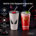 Marvel Spider-Man 700ml Cold-Only Insulated Tumbler with Lid and Straw