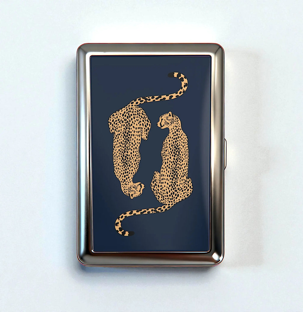 10 Styles Metal Wallet - Vintage Card Holder Trinkets Box Tin Versatile Case Business Card ID Holder