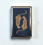 10 Styles Metal Wallet - Vintage Card Holder Trinkets Box Tin Versatile Case Business Card ID Holder