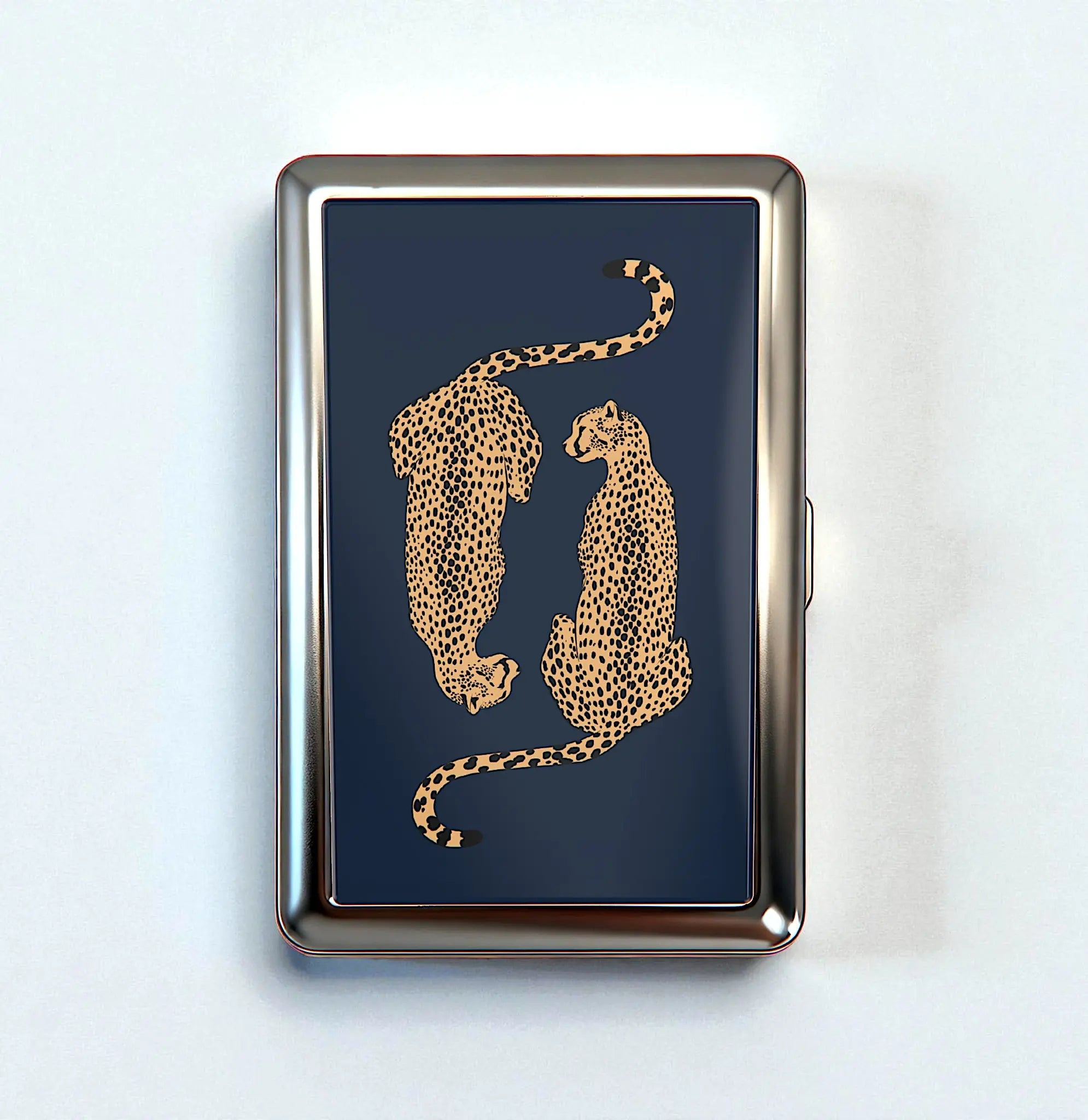 10 Styles Metal Wallet - Vintage Card Holder Trinkets Box Tin Versatile Case Business Card ID Holder