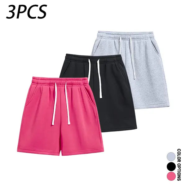 4-Pack Men's Athletic Casual Shorts: Lightweight Everyday Summer Shorts