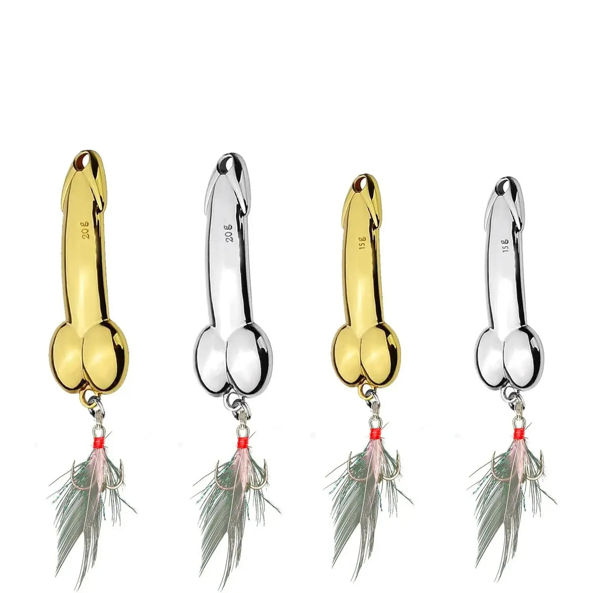 4PCS Fishing Spoon Lures With Reflective Flash Action and Sharp Treble Hooks, Topwater Metal Casting Baits for Bass, Trout and Predator Fish, Freshwater and Saltwater Fishing Gear, Tackle Box Essential for Anglers