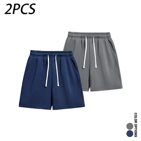 4-Pack Men's Athletic Casual Shorts: Lightweight Everyday Summer Shorts