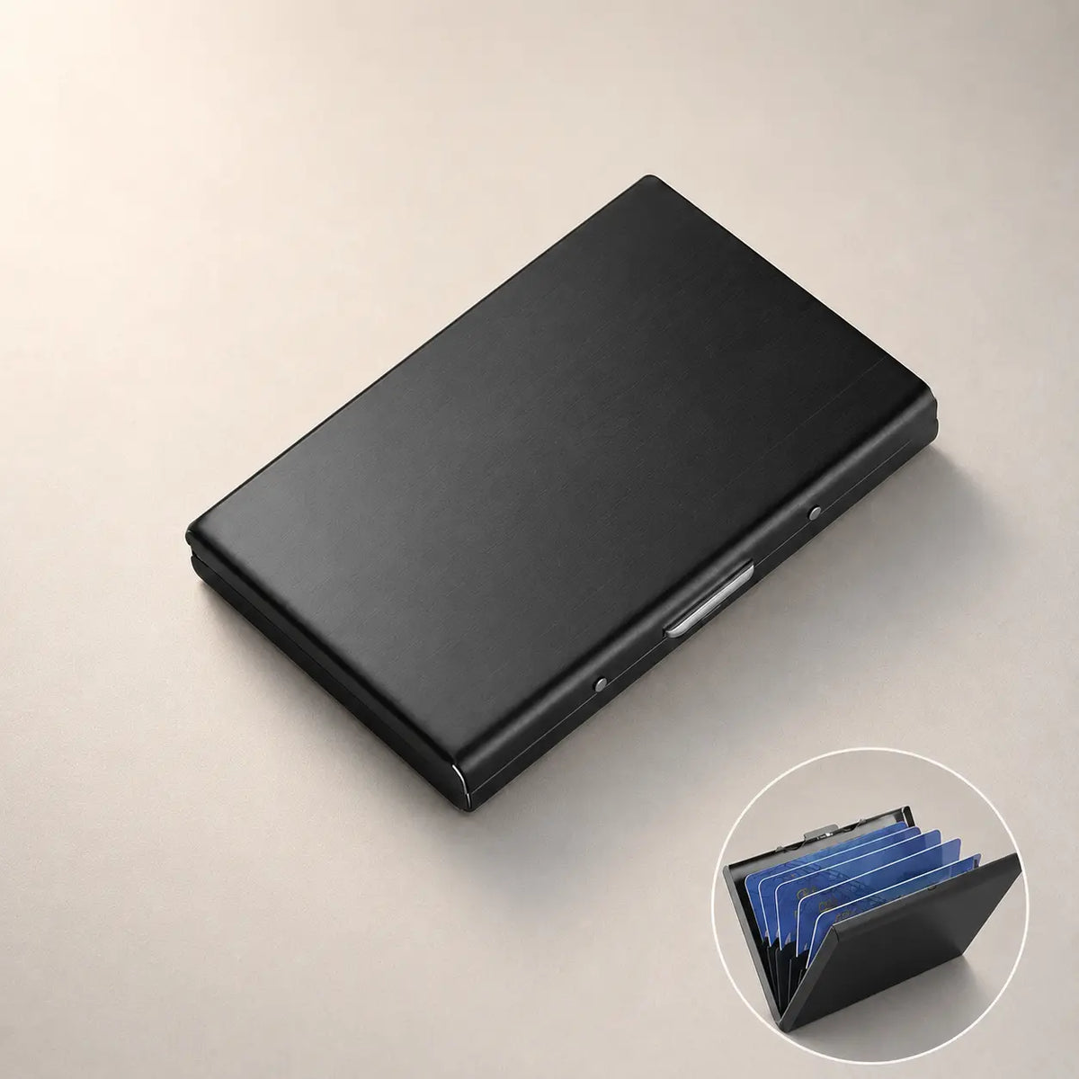 RFID Blocking Stainless Steel Card Holder
