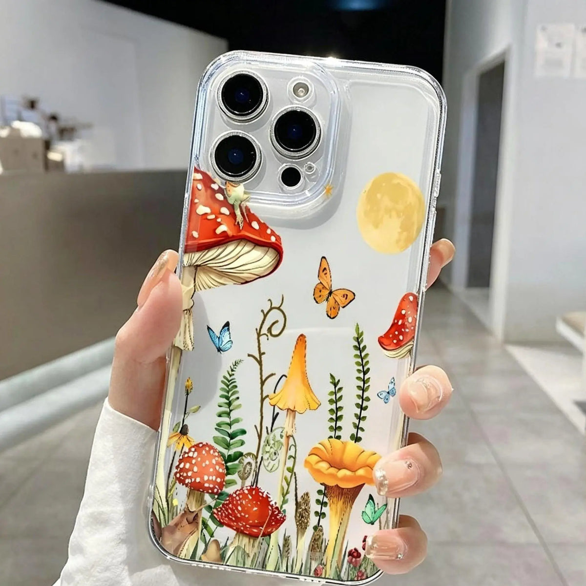 The Very Hungry Caterpillar Clear TPU Case for iPhone 11-17 Series