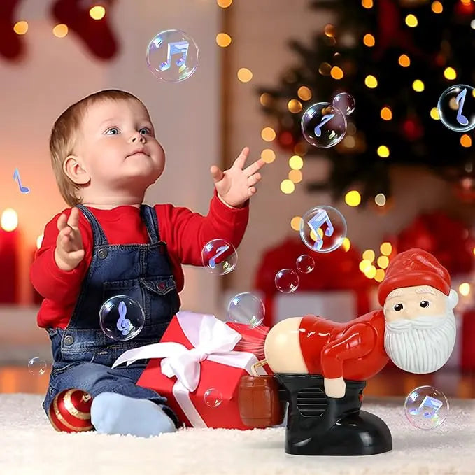 Farting Santa Bubble Blowing Machine with Sound