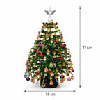 DIY Mini Crystal Bead Christmas Tree Tabletop Craft Kit