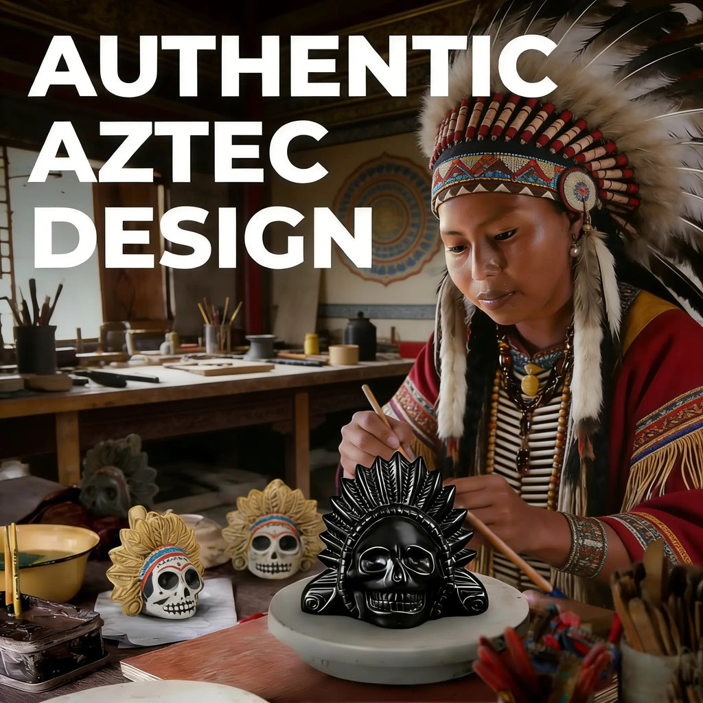 Screaming Aztec Death Whistle by Parsin, Handmade Unique & Loudest Authentic Human Sounding Whistle, Natural Pottery Whistle with Storage Bag, Suitable for Fun Activities & Pranks