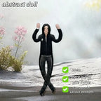 Michael Jackson Plush Prop Doll - Abstract Multi-Jointed Collectible Figure
