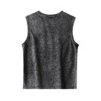 4-Pack Men's Vintage Acid Wash Tank Tops: Lightweight Casual Gym Vests