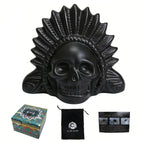 Screaming Aztec Death Whistle by Parsin, Handmade Unique & Loudest Authentic Human Sounding Whistle, Natural Pottery Whistle with Storage Bag, Suitable for Fun Activities & Pranks