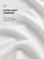 Haus | Premium Ultra-Soft Cotton Fitted Tanks 3 Pack / 6 Pack